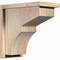Ekena Millwork Monterey Smooth Corbel w/Backplate, Douglas Fir, 7 1/2"W x 14"D x 14"H COR08X14X14MON01SDF - alternate 1